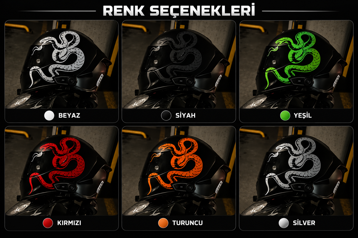 Snake sticker