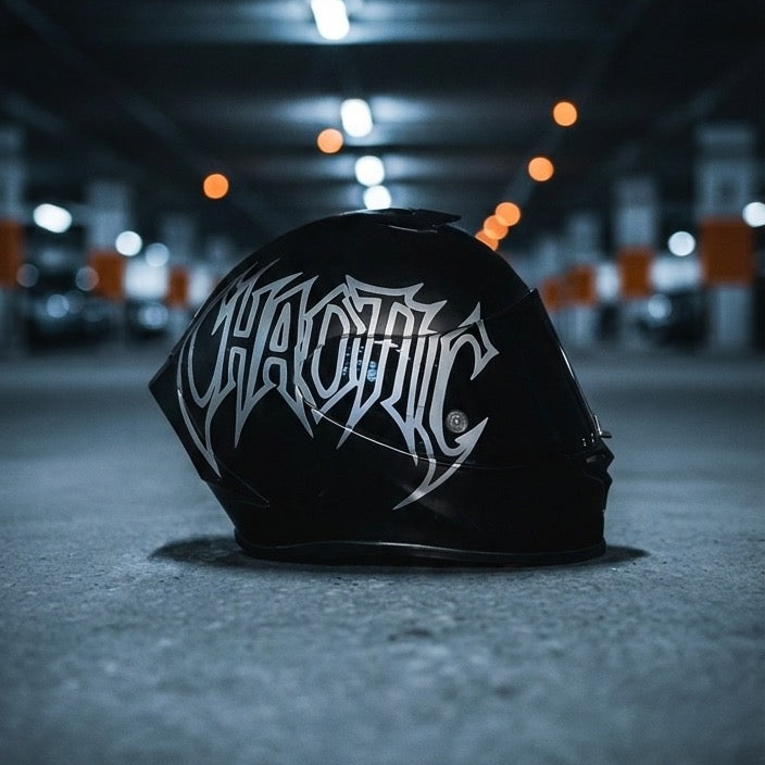 CHAOTIC Kask sticker