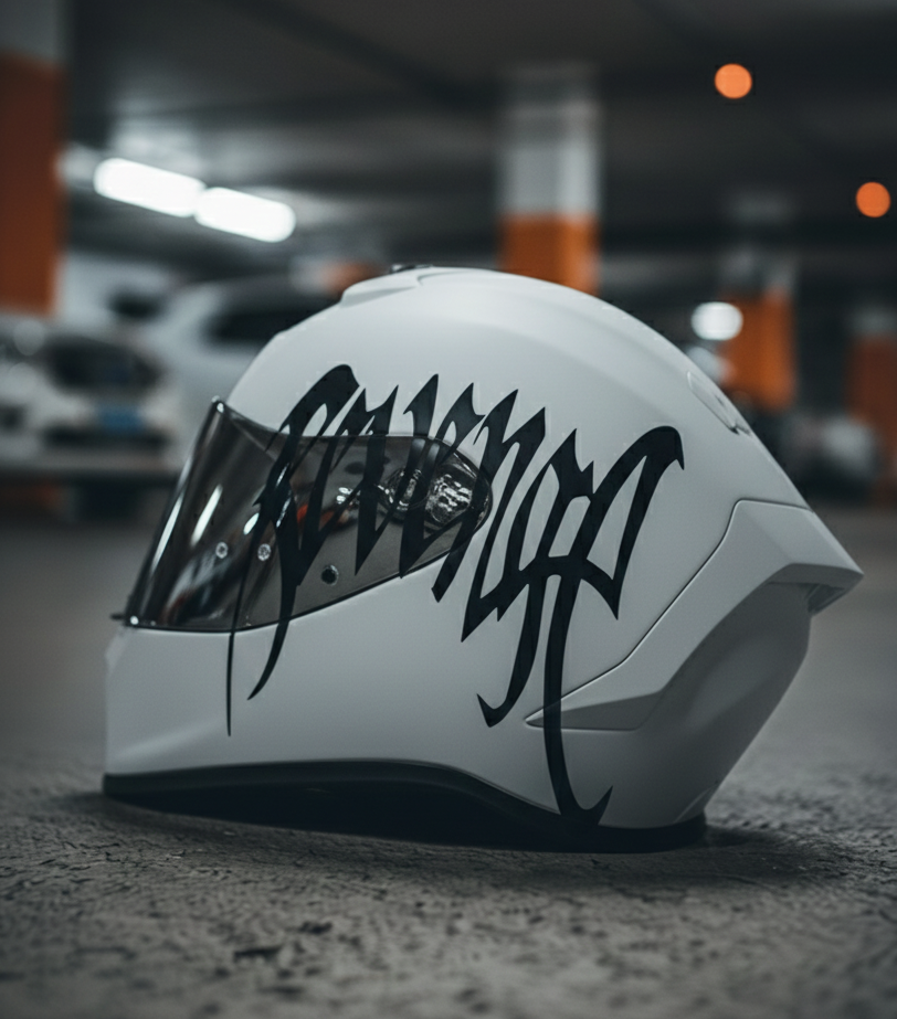 REVENGE Kask Sticker | Motosiklet Kask Sticker