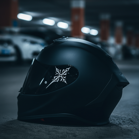 HAÇ Kask Sticker | Motosiklet Kask Sticker