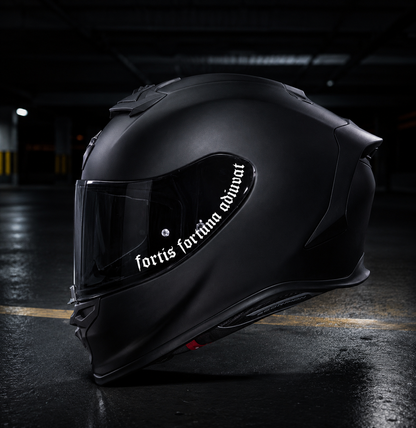 Fortis Fortuna Adiuvat Vizör Sticker | Premium Vinil | Etchmaker