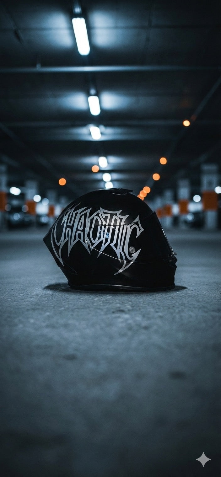 CHAOTIC Kask sticker