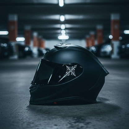 HAÇ Kask Sticker | Motosiklet Kask Sticker