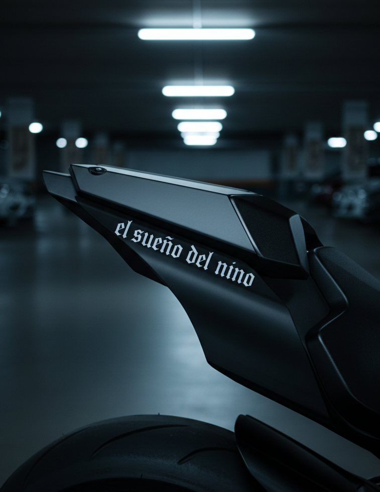 El Sueño del Niño – Premium Motosiklet Sticker
