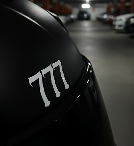 777 - Minimal Sticker