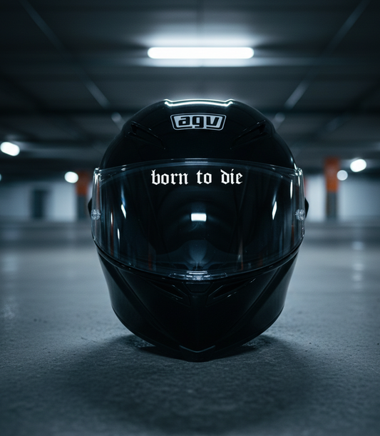 born to die - Minimal Sticker