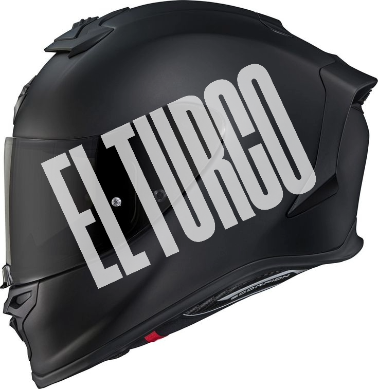 EL TURCO | Kask üzerinde uygulama