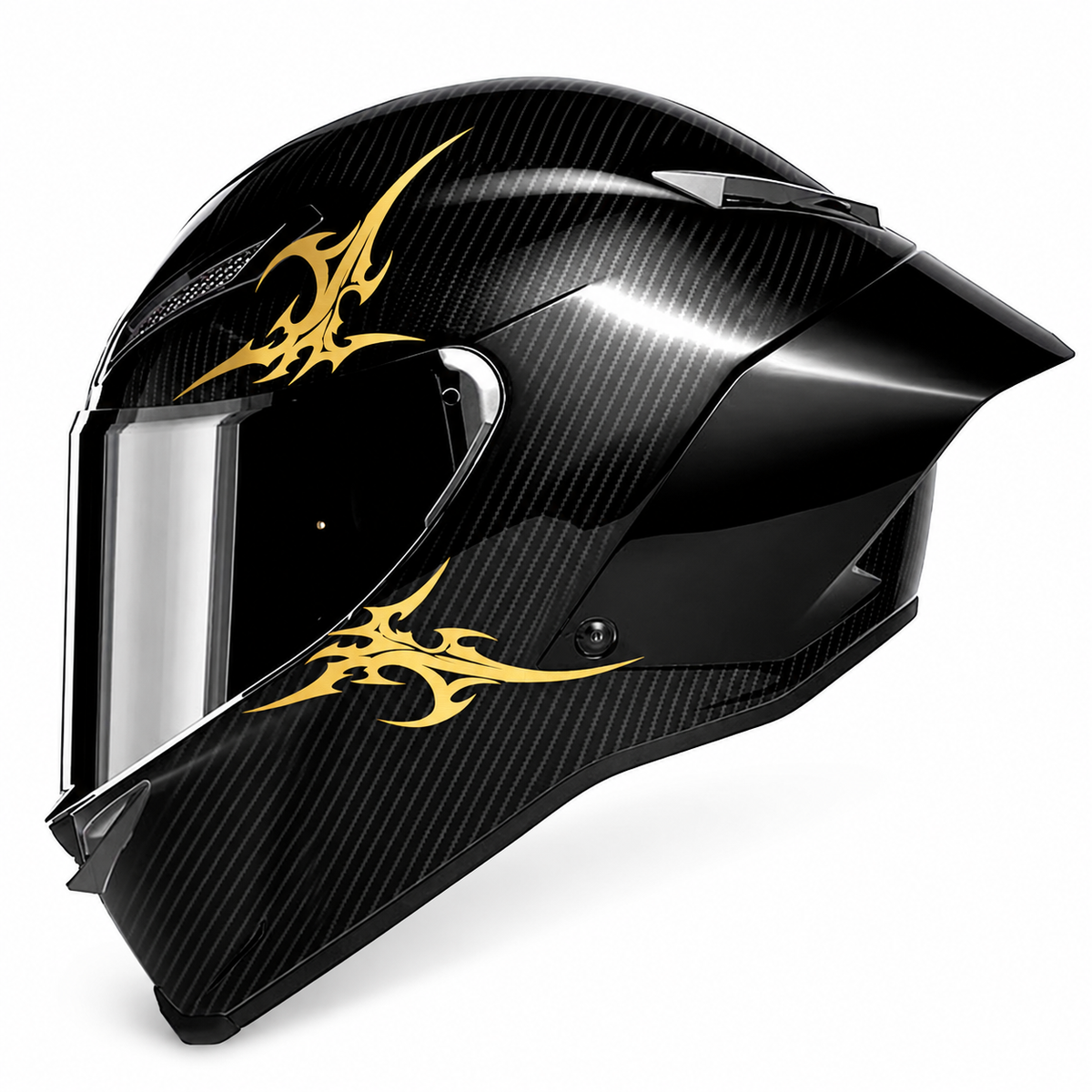 TRIBAL BOW | Sticker - Gold - Beyaz arka plan